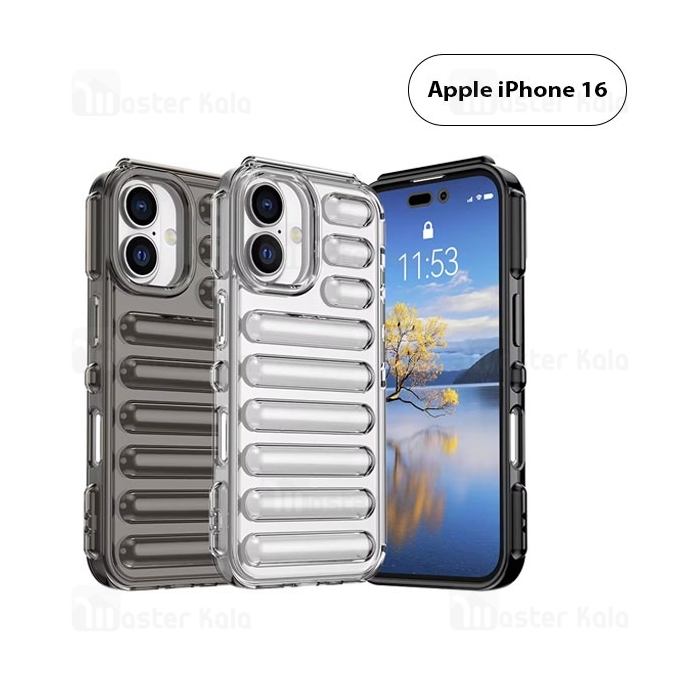 قاب پافر ضد ضربه آیفون Apple iPhone 16 TPU Capsule Shockproof