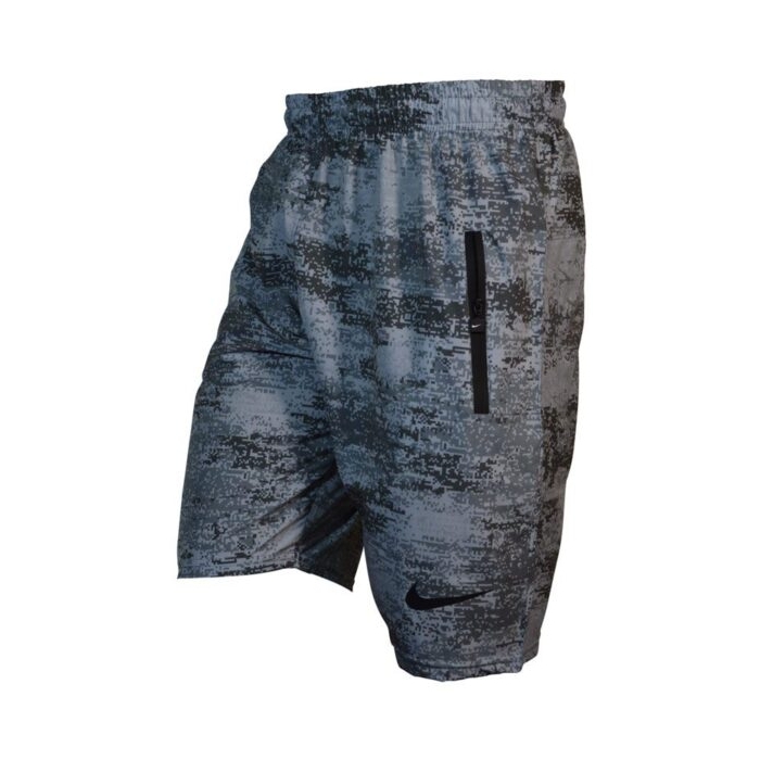 شلوارک ورزشی مردانه نایک مدل MuB-188 چریکی برفکی طوسی تیره