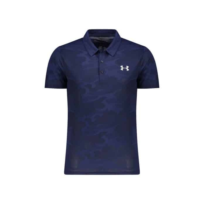 پولوشرت ورزشی مردانه آندر آرمور مدل HEATGEAR-286 چریکی سرمه‌ای