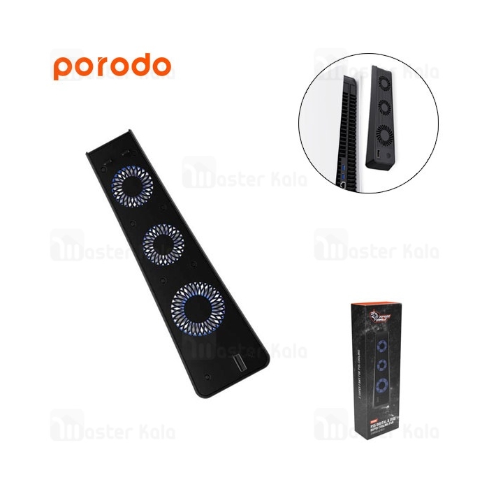 فن خنک کننده پلی استیشن 5 پرودو Porodo PDX616 PS5 Digital and Disk Rapid Cooling Fan