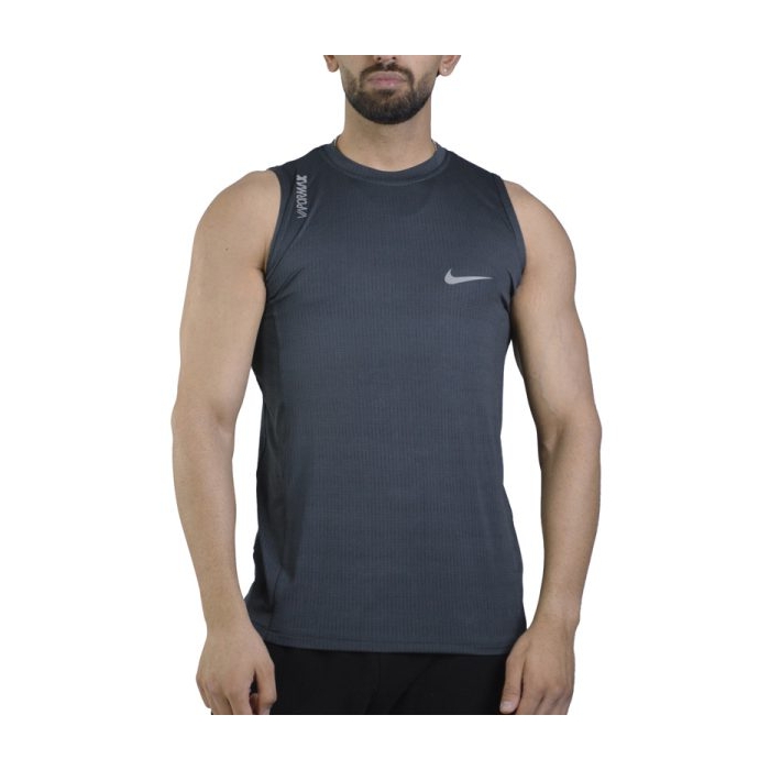 رکابی ورزشی مردانه نایک مدل GMS-Dri Fit-00011  طوسی تیره