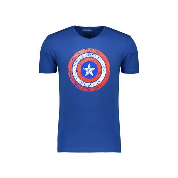 ‫‫تیشرت ورزشی مردانه سوپرهیرو مدل PY-987 طرح کاپیتان آمریکا