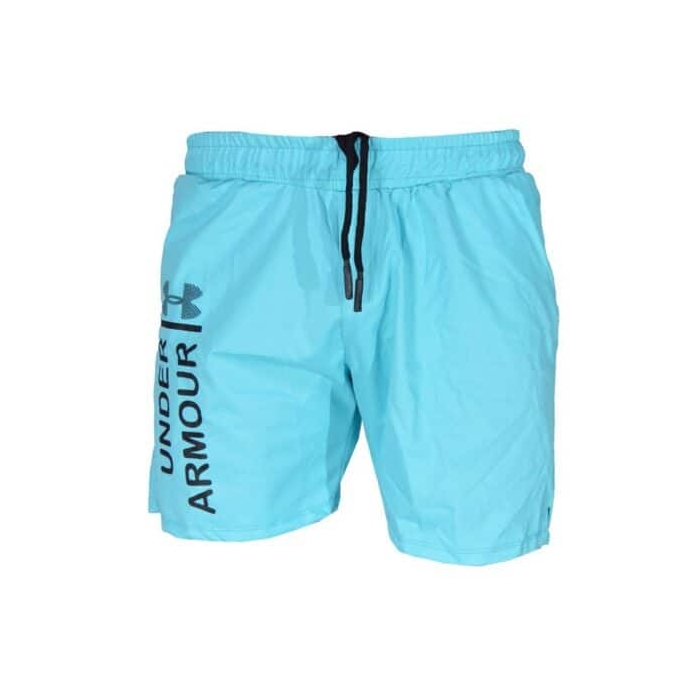 ‫‫‫شلوارک ورزشی مردانه آندر آرمور مدل PB-SH24 فیروزه ای