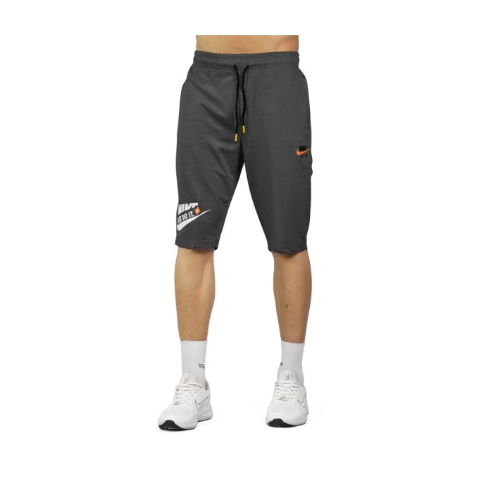 شلوارک ورزشی مردانه نایک مدل N112 طوسی تیره