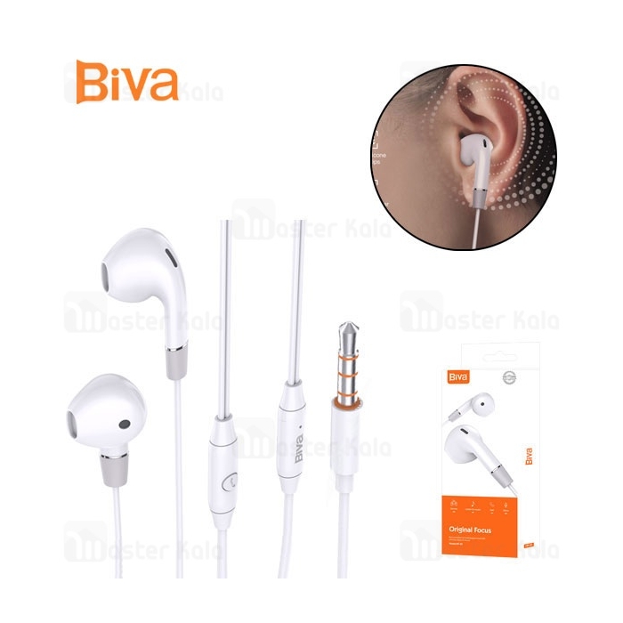 هندزفری سیمی بیوا Biva HF-10 Original Focus