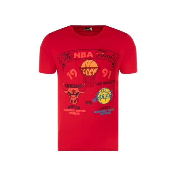 تیشرت ورزشی مردانه شیکاگو مدل SPL-NBA 1991 قرمز
