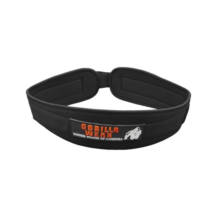 کمربند بدنسازی گوریلا مدل BKK- 403D880  چسبی مشکی قرمز