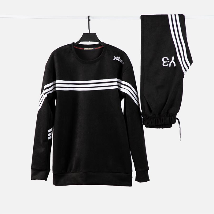 ست بلوز و شلوار black_Adidas مدل 2168