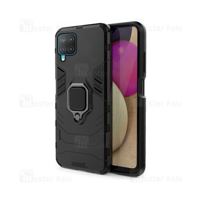 گارد ضد ضربه انگشتی سامسونگ Samsung Galaxy M12 Black Panther KEYSION Shockproof Armor Ring