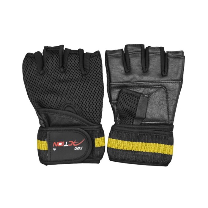 دستکش ورزشی مردانه اکشن مدل PRO-1410 مشکی