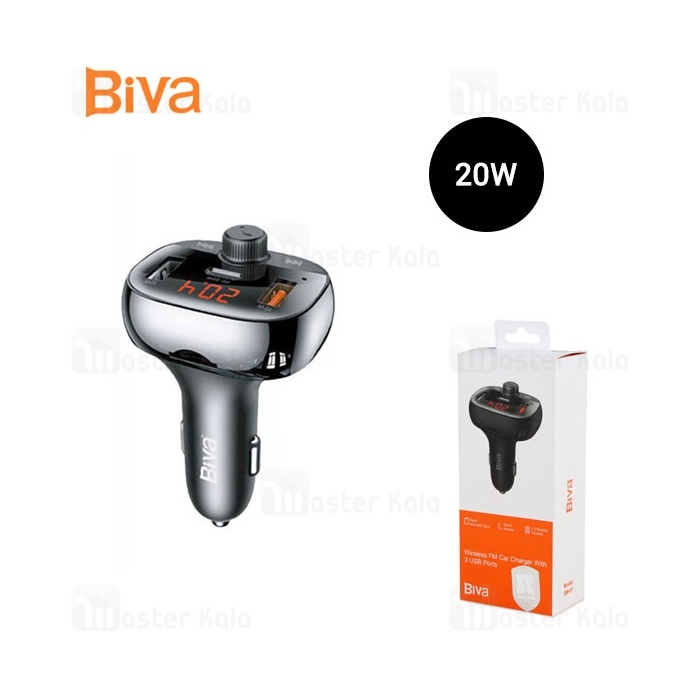 شارژر فندکی و پخش کننده بلوتوث بیوا Biva BM-01