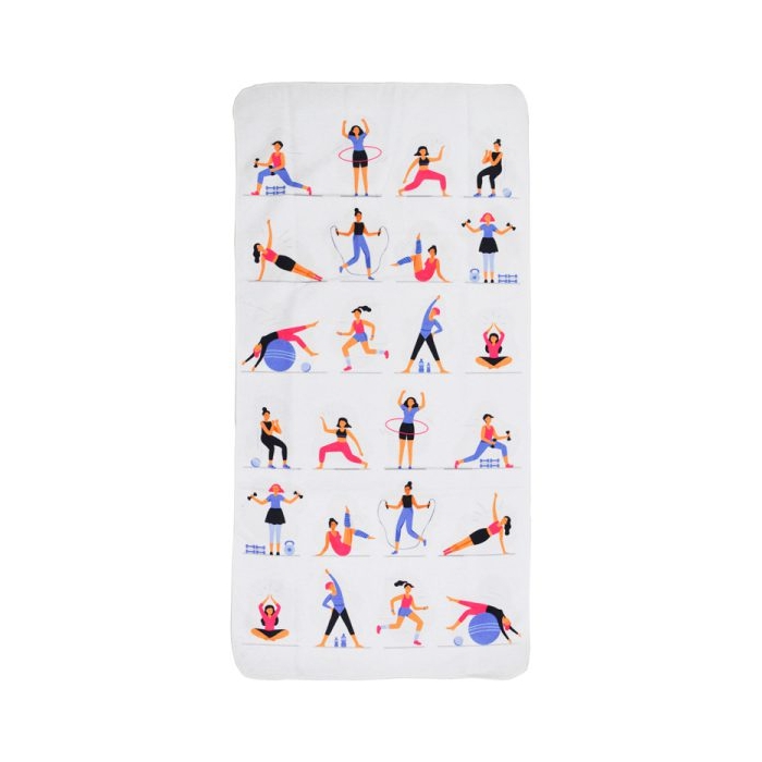 حوله ورزشی مدل Aerobic-403M0645 ابعاد ۱۰۰ در ۴۸ سانتی متر