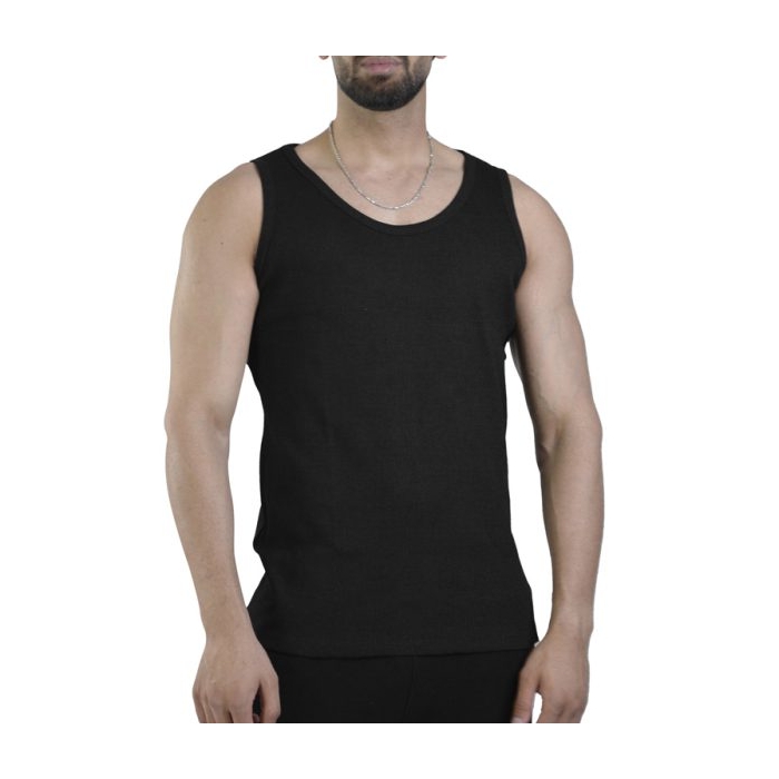 رکابی تنک تاپ کبریتی مردانه کچ مدل ۴B0233 مشکی