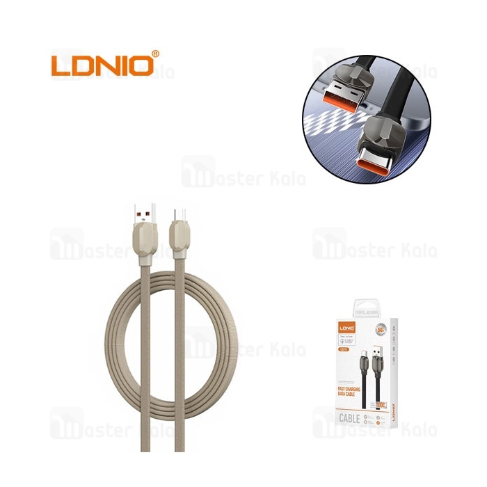 کابل Type C الدینیو LDNIO LS212 طول 2 متر توان 30 وات