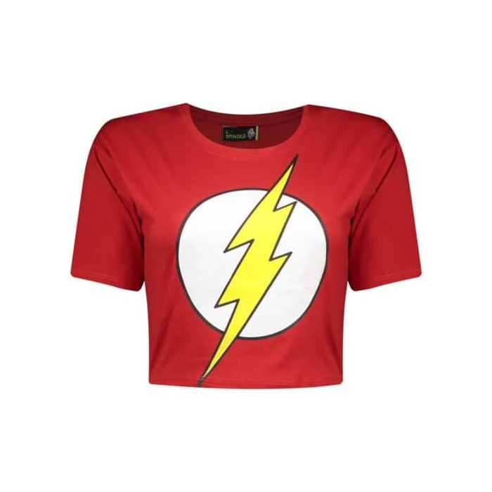 نیم تنه ورزشی زنانه فلش مدل SPL-0513 قرمز