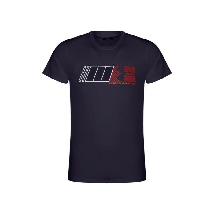 تیشرت ورزشی مردانه آندر آمور مدل STORM-1907 سرمه ای