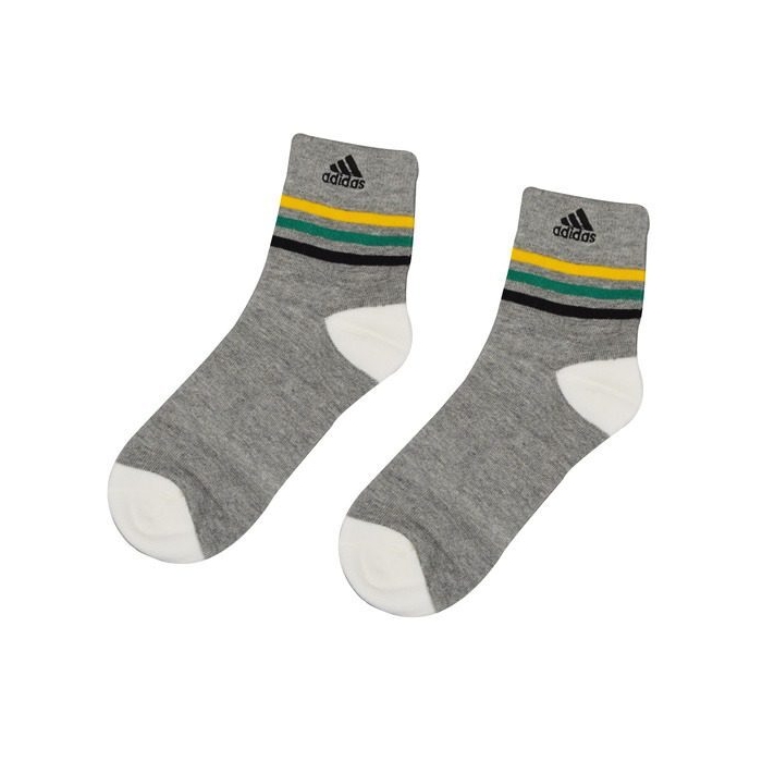 جوراب نیم ساق آدیداس مدل YG طوسی