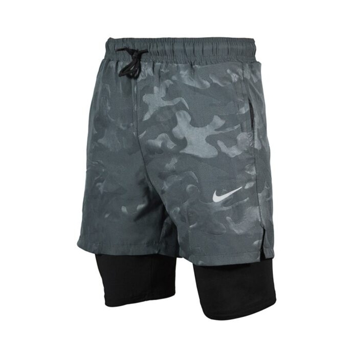 شلوارک کشاله دار ورزشی مردانه نایک مدل ۹۰۰۷ چریکی طوسی