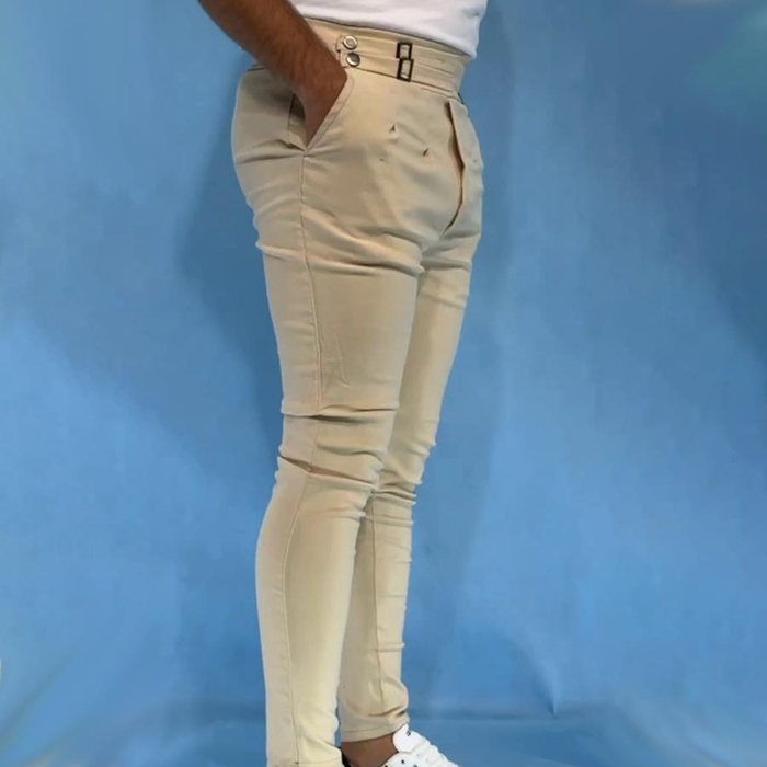شلوار مردانه کمر انگلیسی Belt مدل 3563