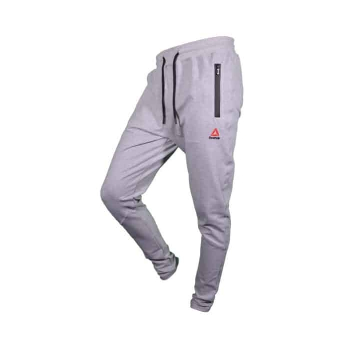 شلوار ورزشی مردانه ریباک مدل PY-SIMP-0220 طوسی روشن