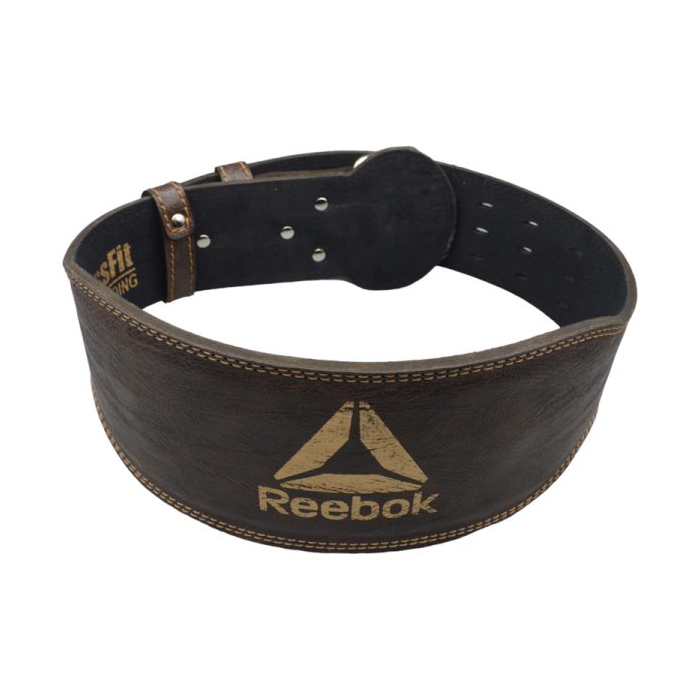 کمربند بدنسازی ریباک عرض سگک ۸cm مدل ELM- 403A450 سگکی قهوه ای