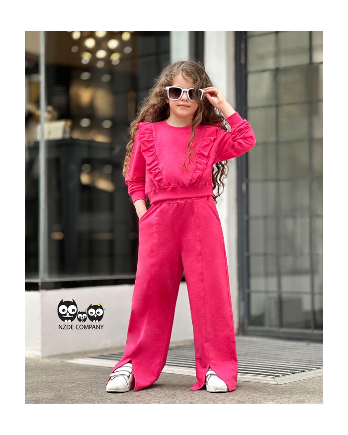 کراپ شلوار بگ چاکدار girl NZDE