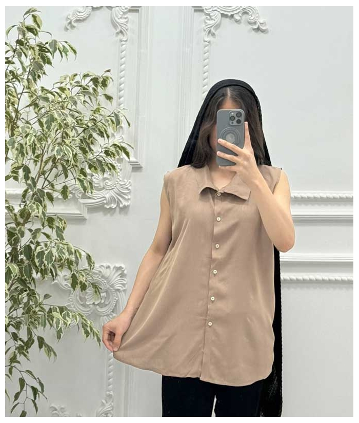 بلوز حلقه ای نخی 3039