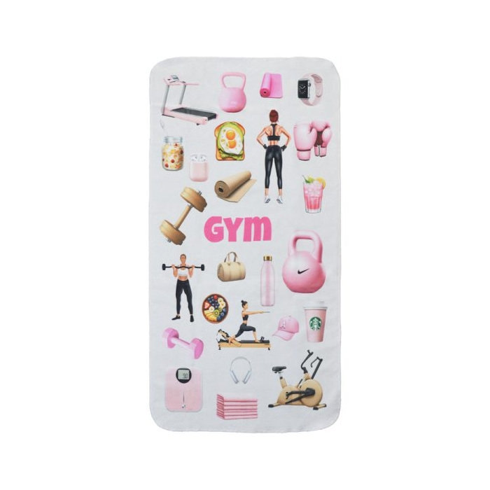 حوله ورزشی مدل GYM-404F0811  ابعاد ۱۰۰ در ۵۰ سانتی متر