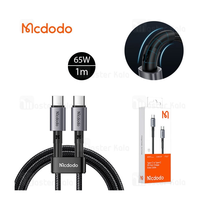 کابل Type C به Type C مک دودو Mcdodo CA-3130 طول 1 متر توان 65 وات