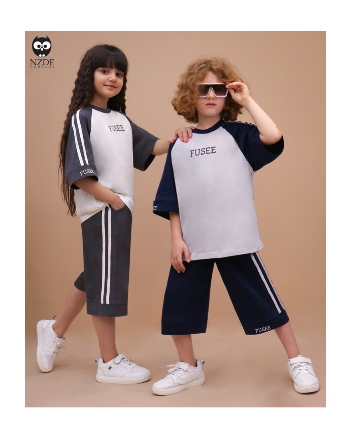 تیشرت شلوارک آستین رگلان NZDE FUSEE