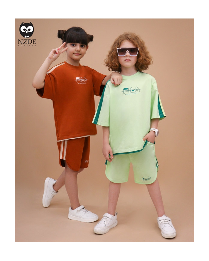 تیشرت شلوارک بگ استایل NZDE FILA