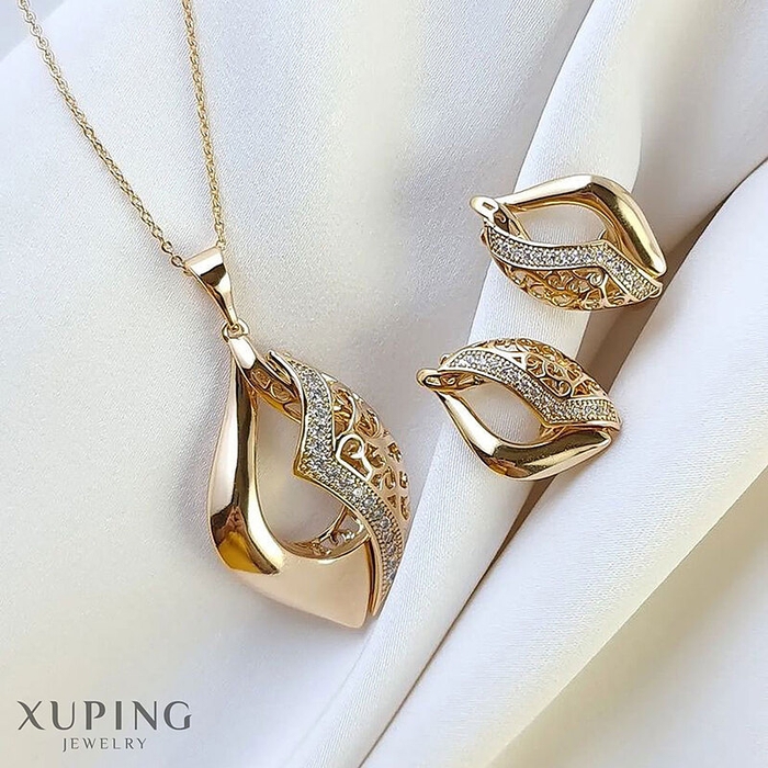 نیمست نگین‌دار طرح‌طلا ژوپینگ