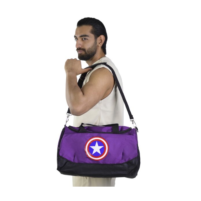 ساک ورزشی سوپرهیرو مدل ۸۴ طرح کاپیتان آمریکا