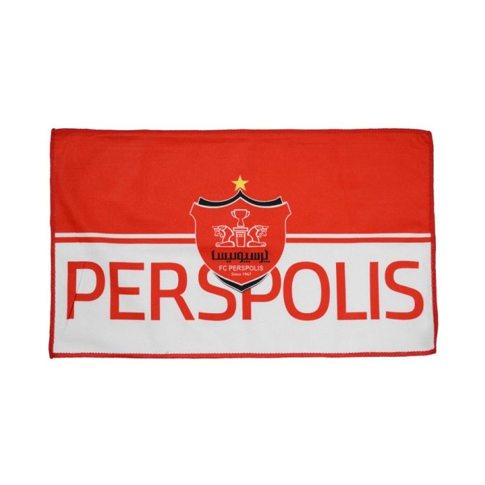 حوله ورزشی پرسپولیس مدل ۴۰۳M0585 ابعاد ۴۸ در ۲۹ سانتی متر