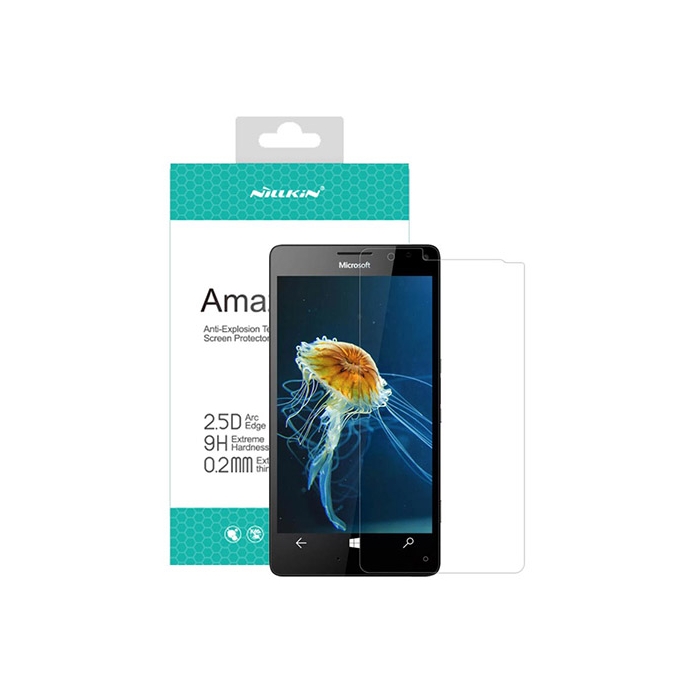 محافظ صفحه نمایش شیشه ای نیلکین Microsoft Lumia 950XL Nillkin H+ Pro Glass