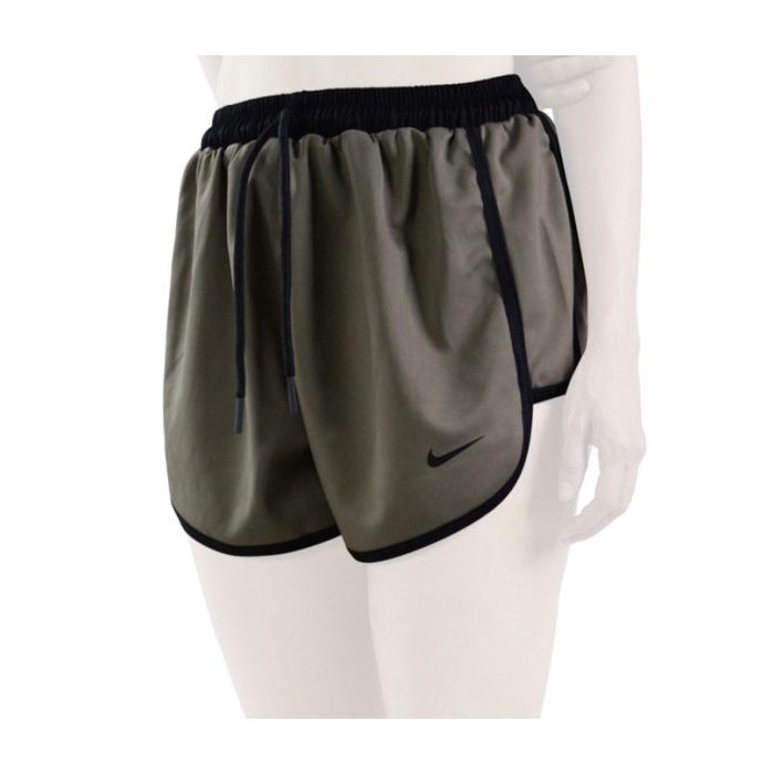 شلوارک ورزشی زنانه نایک مدل Dri Fit-4B0163 خاکی