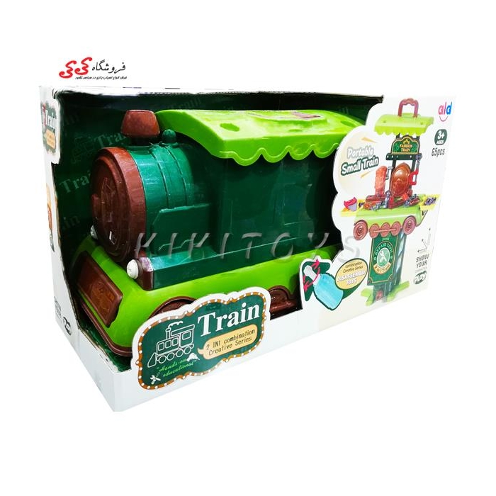 ست جعبه ابزار اسباب بازی طرح قطار TRAIN combination creative 66650