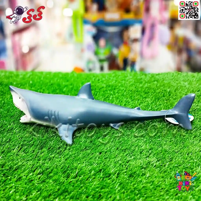 فیگور کوسه حیوانات دریایی اسباب بازی سیلیکونی نرم Shark Figure
