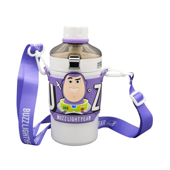 بطری و تراول ماگ دیزنی بچگانه مدل Buzz Lightyear ظرفیت ۰.۵ لیتر