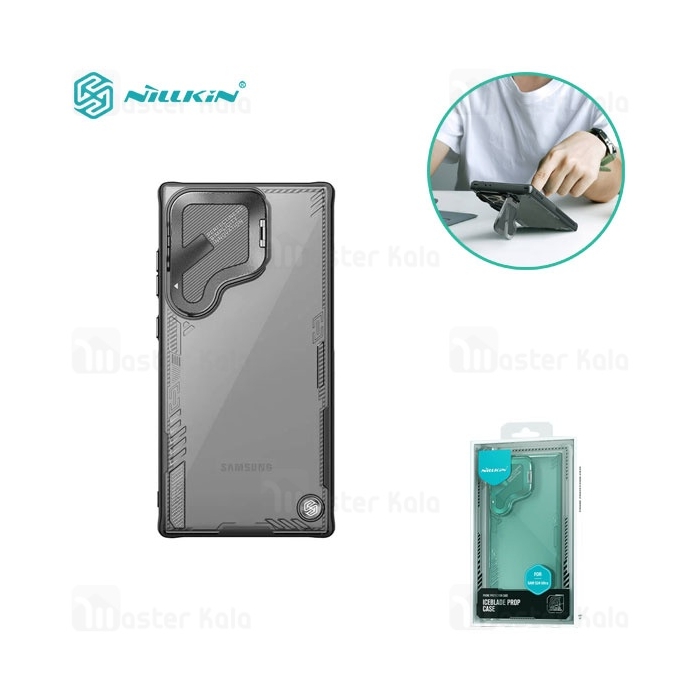 قاب محافظ نیلکین سامسونگ Samsung S24 Ultra Nillkin CamShield IceBlade Prop Case دارای محافظ دوربین