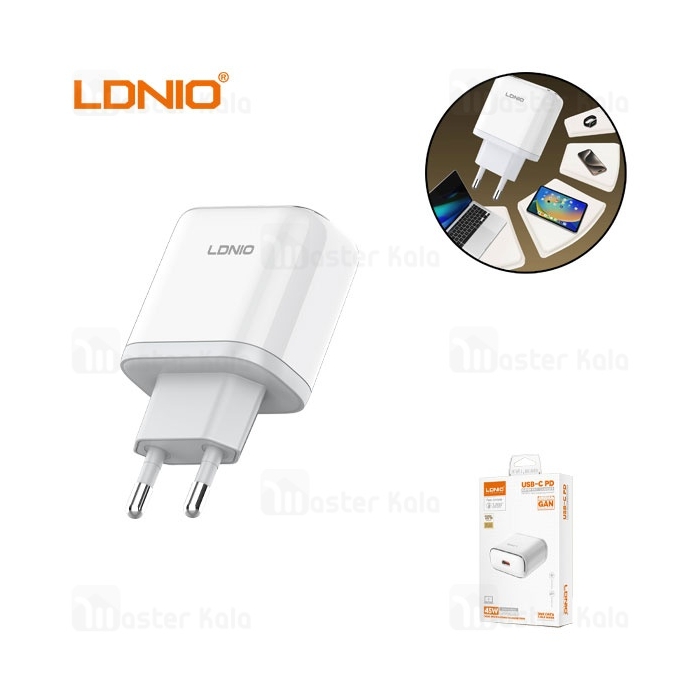 شارژر دیواری الدینیو LDNIO Q1415 توان 45 وات