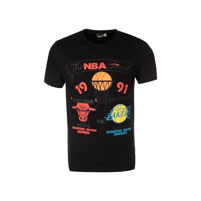 تیشرت ورزشی مردانه شیکاگو مدل SPL-NBA 1991 مشکی