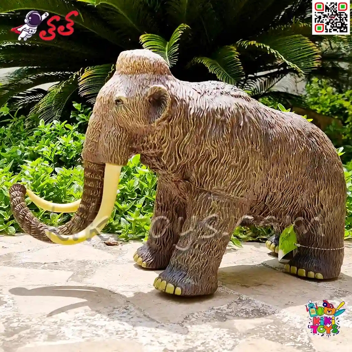 اسباب بازی فیگور حیوانات ماموت نرم بزرگ Mammoth figure X055