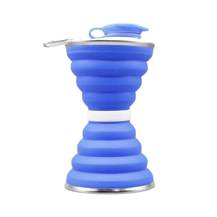 قمقمه سیلیکونی تاشو مدل Sandy ظرفیت ۰.۶۵ لیتر