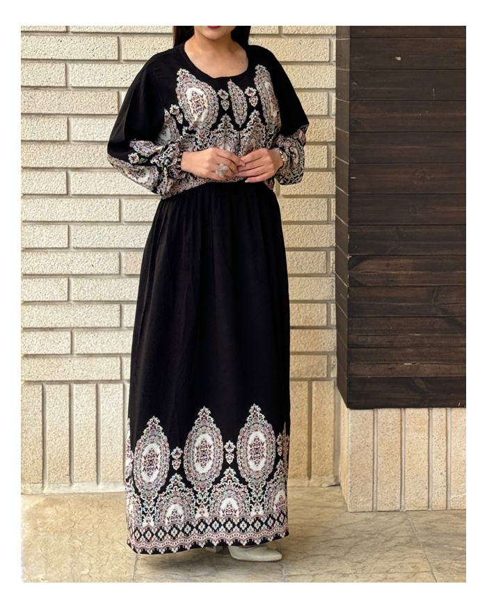 ساحلی بیگ سایز طرح اندونزی آینه 6119