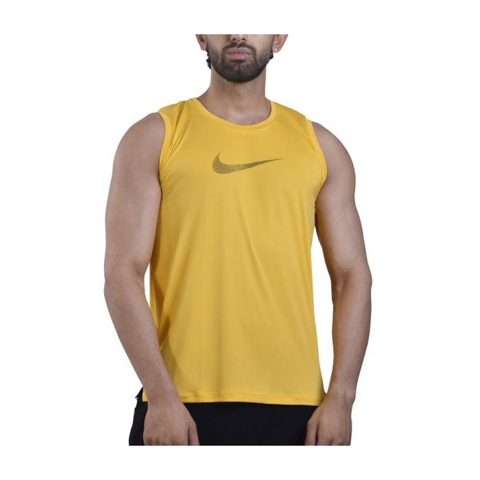 رکابی ورزشی مردانه نایک مدل PY-4D0538 زرد