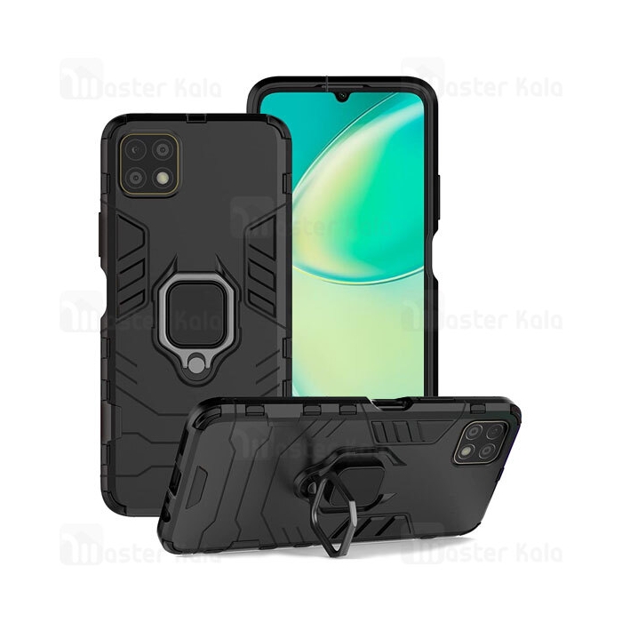 گارد ضد ضربه انگشتی هواوی Huawei nova Y60 Black Panther KEYSION ShockProof Armor Ring