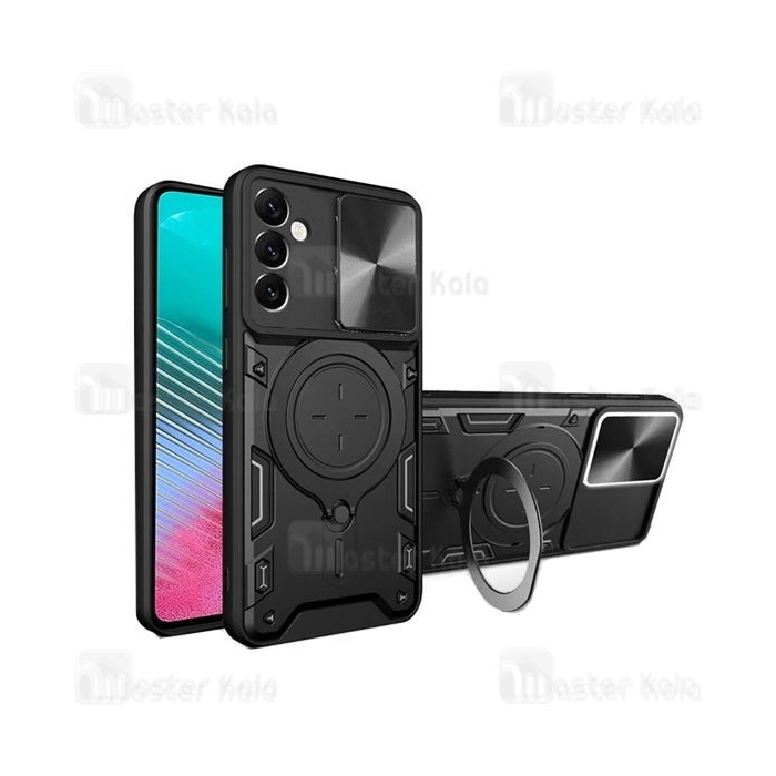 قاب ضد ضربه مگنتی Samsung Galaxy A16 4G / A16 5G Magnetic Support Case دارای محافظ دوربین