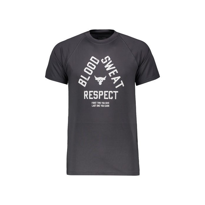 تیشرت ورزشی مردانه آندر آرمور مدل راک BLOOD SWEAT