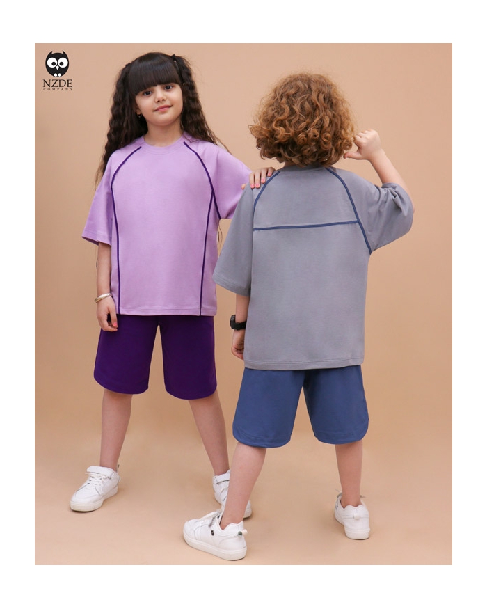 تیشرت شلوارک مغزی دوزی Line Up NZDE